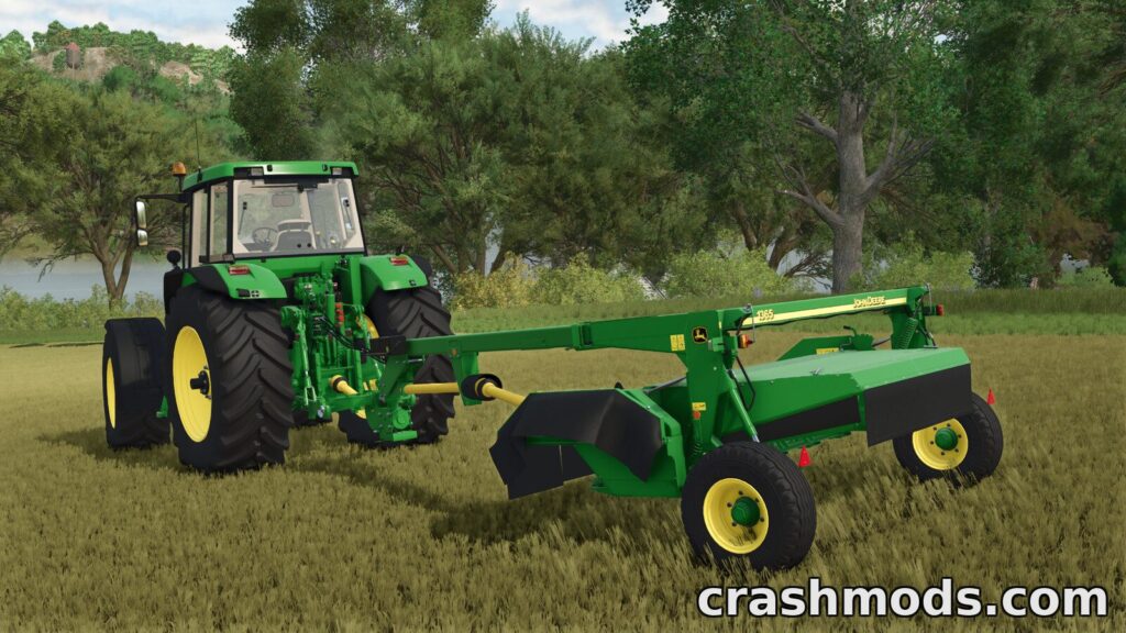 John Deere 1365 – Compact 3 m Mower Farming Simulator 25 mod screenshot