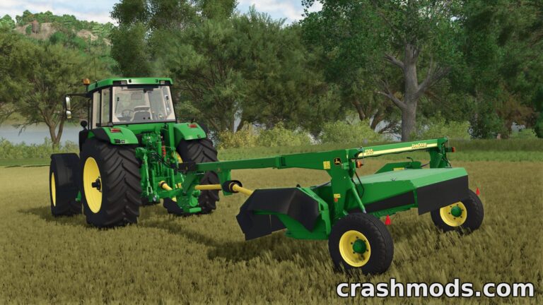 John Deere 1365 – Compact 3 m Mower Farming Simulator 25 mod screenshot