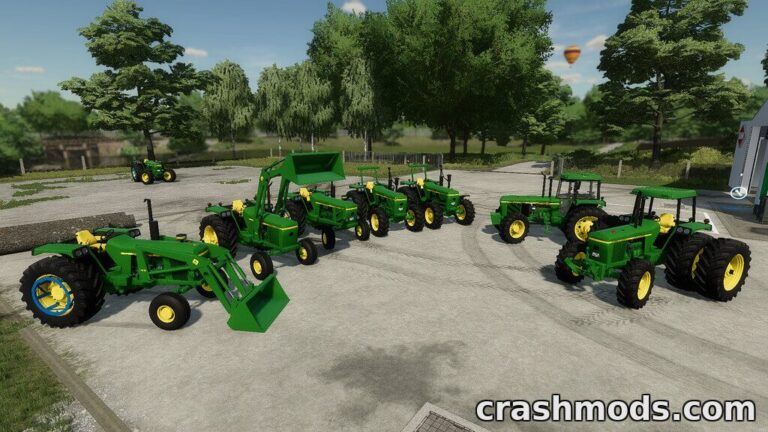 John Deere 40 Series – Classic 112–146 HP Tractors Farming Simulator 22 mod screenshot