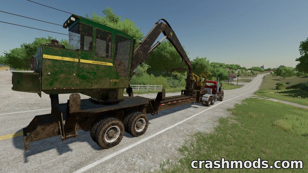John Deere 437D Delimber – 280 HP Delimbing Machine with Saw – screenshot 2