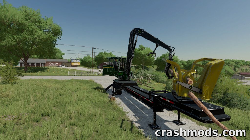 John Deere 437D Delimber – 280 HP Delimbing Machine with Saw – screenshot 4