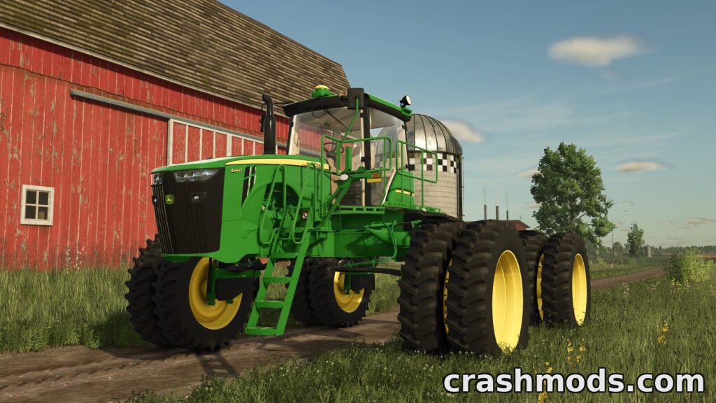 John Deere 4940 – 4542 l Self-Propelled Sprayer Farming Simulator 25 mod screenshot