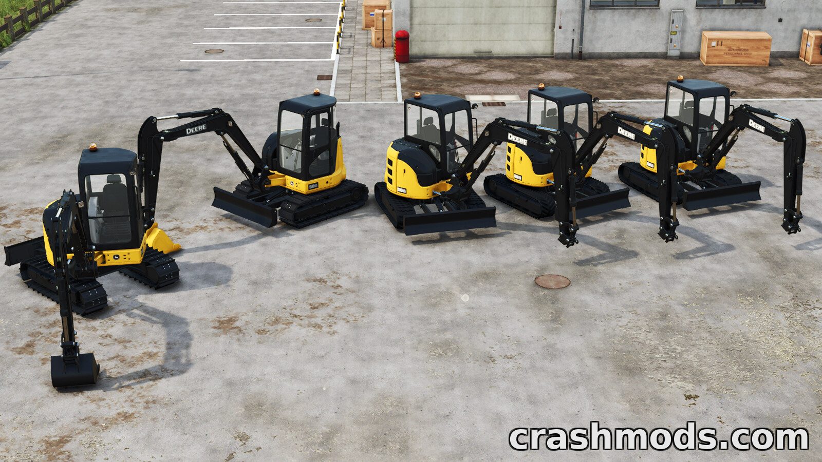 John Deere 50G – Compact Crawler Excavator with Bucket – screenshot 5