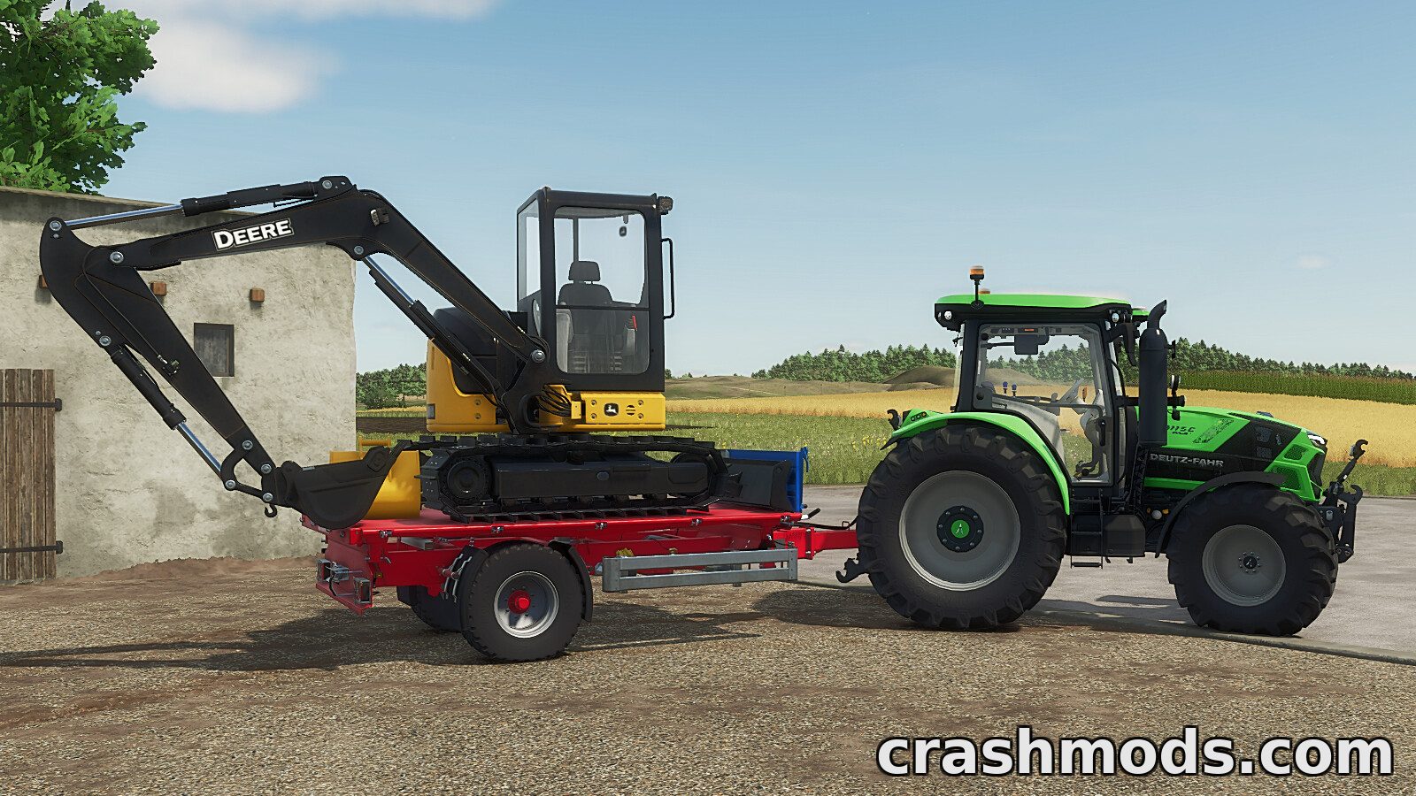 John Deere 50G – Compact Crawler Excavator with Bucket – screenshot 6