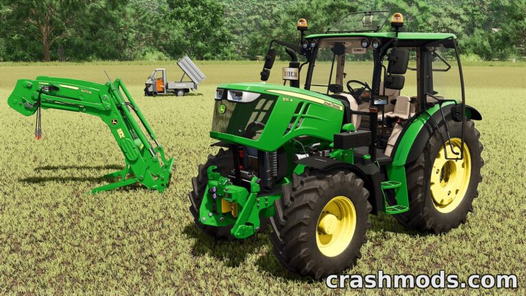 John Deere 5M Series – Small Tractor and 603R Loader Pack Farming Simulator 25 mod screenshot
