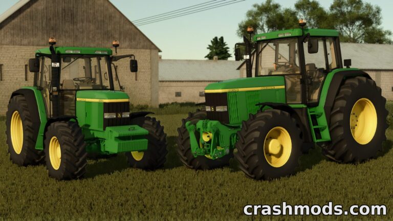 John Deere 6010 Series – 80 to 185 hp Tractors Farming Simulator 25 mod screenshot