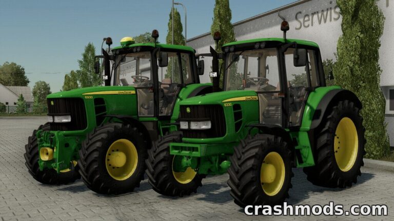 John Deere 6030 Series – 10 Models from 85 to 185 HP Farming Simulator 22 mod screenshot