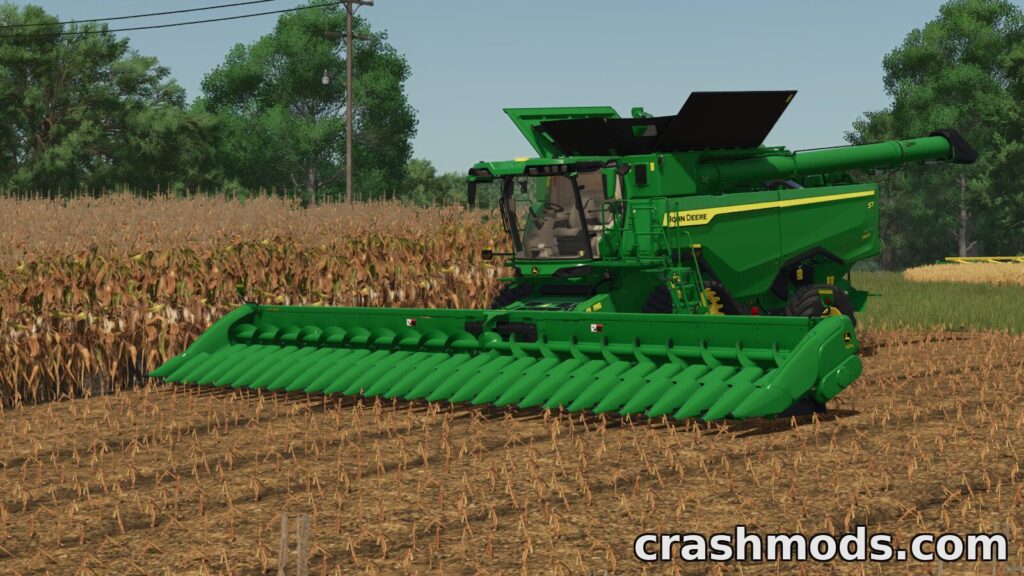 John Deere 627C – 13.4 m Corn Header Farming Simulator 25 mod screenshot