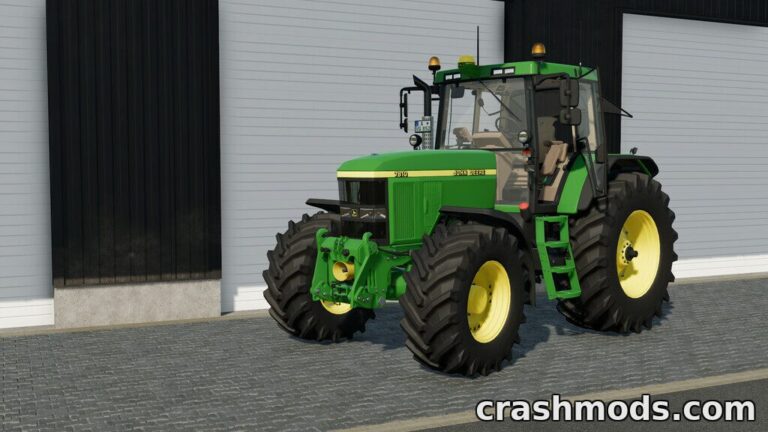 John Deere 7010 Series – 7710 and 7810 with 160–175 HP Farming Simulator 22 mod screenshot
