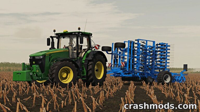 John Deere 8R 2016 – 255 to 400 HP Large Tractor Farming Simulator 22 mod screenshot