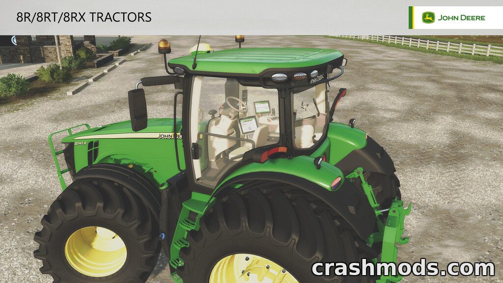 John Deere 8R Series – 245 to 410 HP US Tractors with H480 Loader – screenshot 3