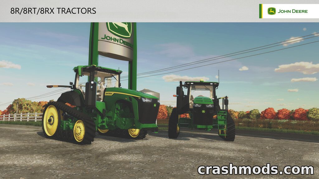 John Deere 8R Series – 245 to 410 HP US Tractors with H480 Loader – screenshot 5