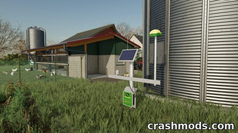 John Deere RTK Stations Pack – More Accurate Weather Forecast Farming Simulator 22 mod screenshot