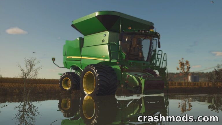 John Deere S700 Series – North American Combine Harvester Farming Simulator 25 mod screenshot