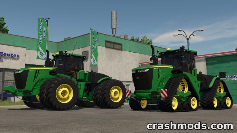 John Deere Series 9R/9RX – 670 hp Large Tractors Farming Simulator 25 mod screenshot