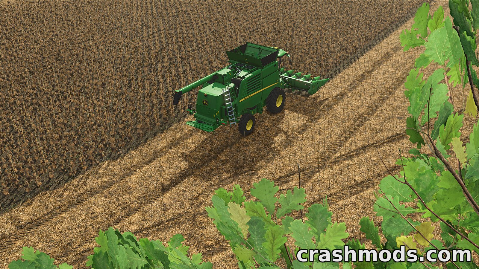 John Deere T560 Pack – Combine with Grain and Corn Headers – screenshot 2