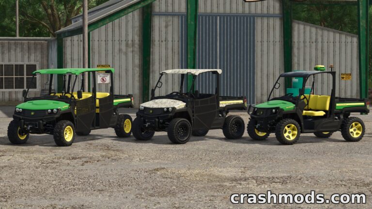John Deere XUV845E – 75 hp Utility Vehicles Farming Simulator 25 mod screenshot