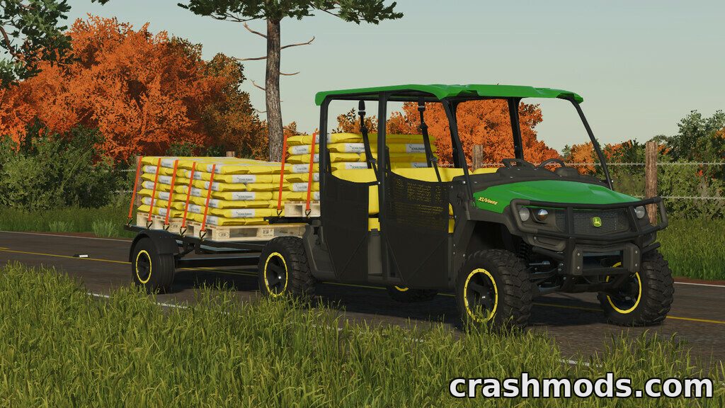 John Deere XUV865E Gator and Cargo Cart – 46 HP Utility Vehicle – screenshot 2