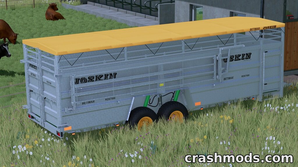 Joskin Betimax RDS 7500 – Ground-Level Livestock Trailer – screenshot 2