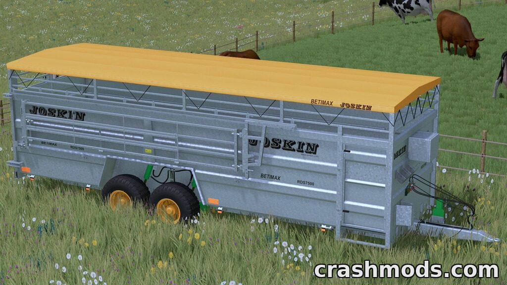 Joskin Betimax RDS 7500 – Ground-Level Livestock Trailer – screenshot 3