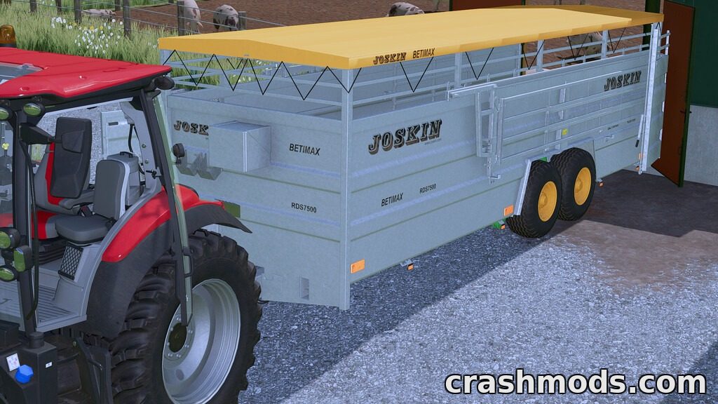 Joskin Betimax RDS 7500 – Ground-Level Livestock Trailer – screenshot 4