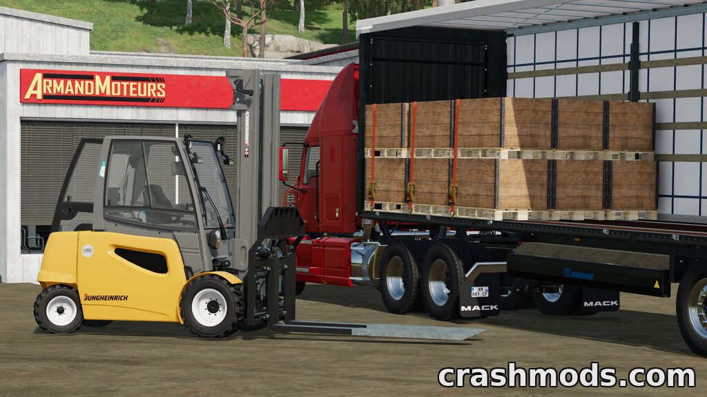 Jungheinrich EFG S50 Telefork – Forklift with Telescopic Forks – screenshot 2