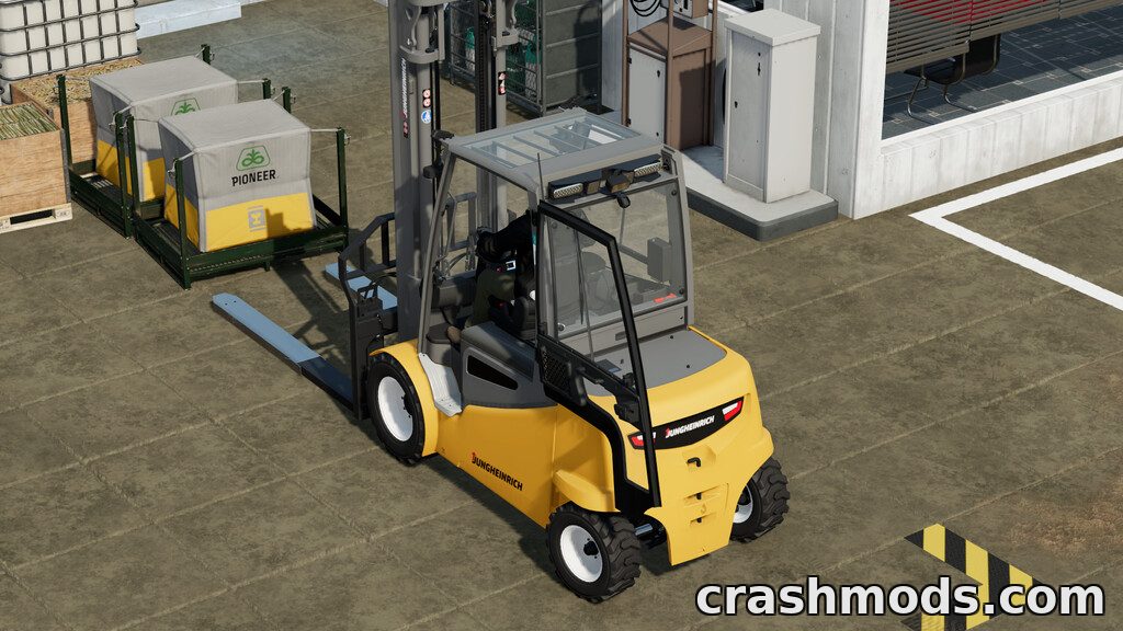 Jungheinrich EFG S50 Telefork – Forklift with Telescopic Forks – screenshot 3