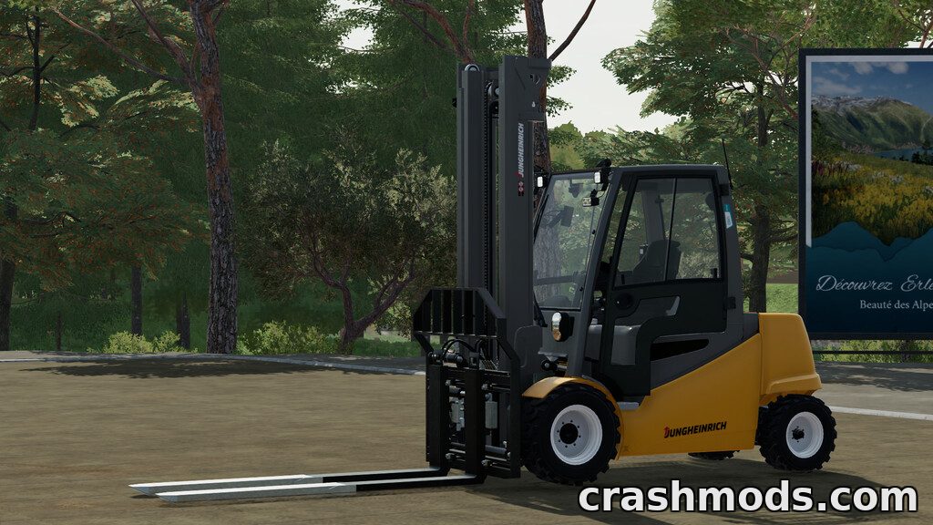 Jungheinrich EFG S50 Telefork – Forklift with Telescopic Forks – screenshot 4
