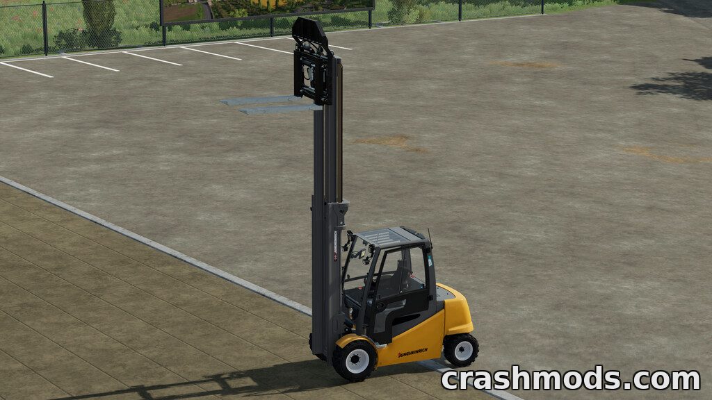 Jungheinrich EFG S50 Telefork – Forklift with Telescopic Forks – screenshot 5
