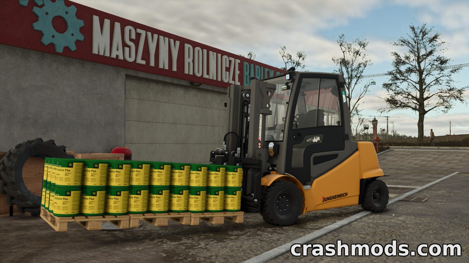 Jungheinrich EFG S50 2.4 Meters – Forklift with Long Forks – screenshot 2