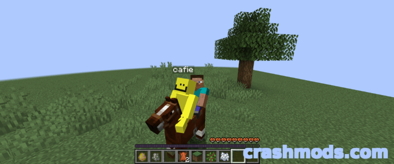 Kaffee’s Dual Ride – Two Players on One Horse Minecraft mod screenshot