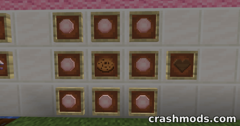 Kaf’s Valentine Special – Flavoured Cookies, Cotton Candy and Themed Treats Minecraft mod screenshot