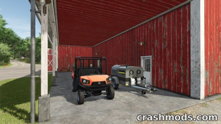 Kärcher HDC 27/34 Trailer – Mobile Pressure Washer Farming Simulator 25 mod screenshot