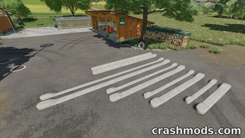 Kerbstone Set – Paintable Kerbstones and Water Gutters – screenshot 2