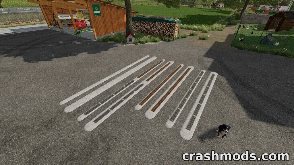 Kerbstone Set – Paintable Kerbstones and Water Gutters – screenshot 3