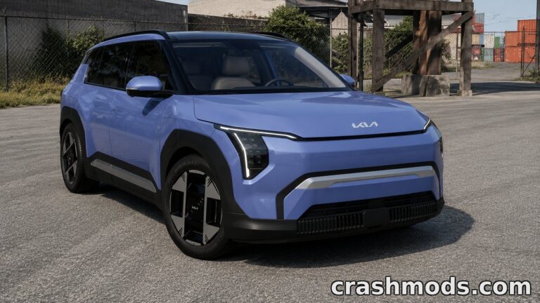 Kia EV3 SV1 2025 – Electric Car with Taxi Skins BeamNG.drive mod screenshot