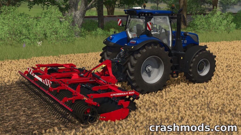 Knoche CROSSMAX 600 – 6 m Short Disc Harrow Farming Simulator 25 mod screenshot