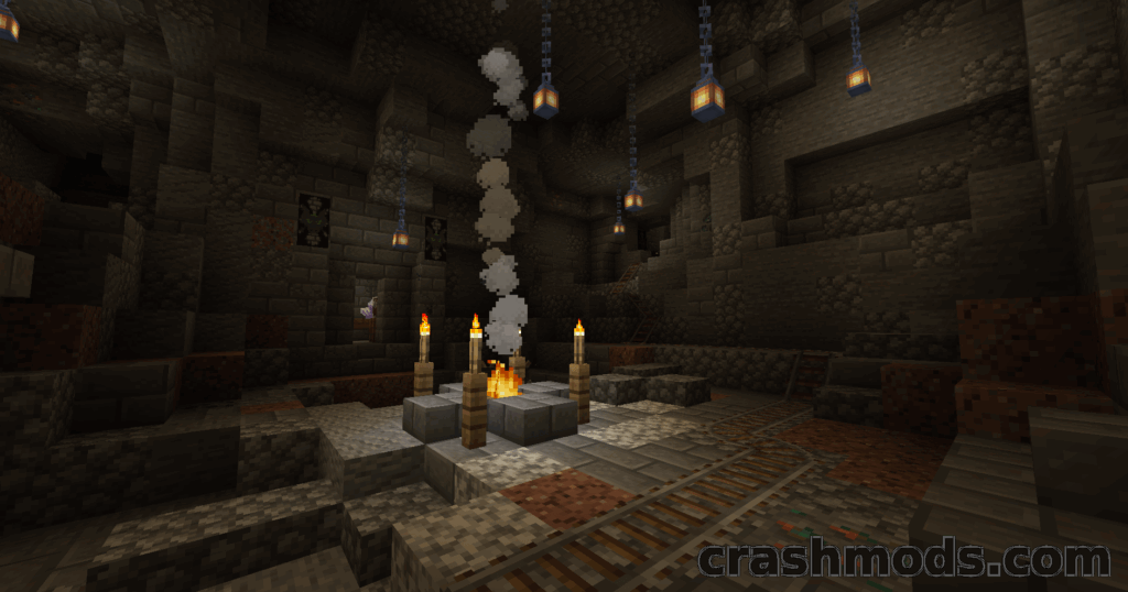 Kobolds – Underground Lizard Civilization with Trading and Dens Minecraft mod screenshot