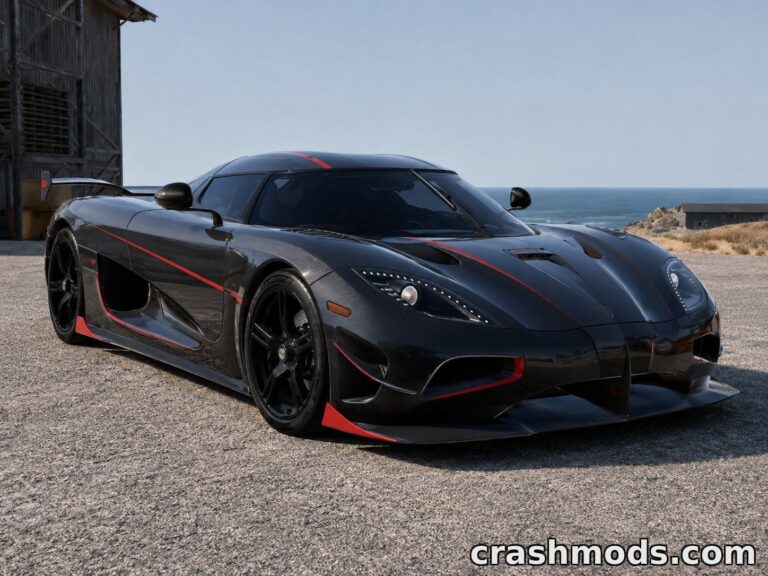 Koenigsegg Agera – 26 Configurations with Working Lights BeamNG.drive mod screenshot