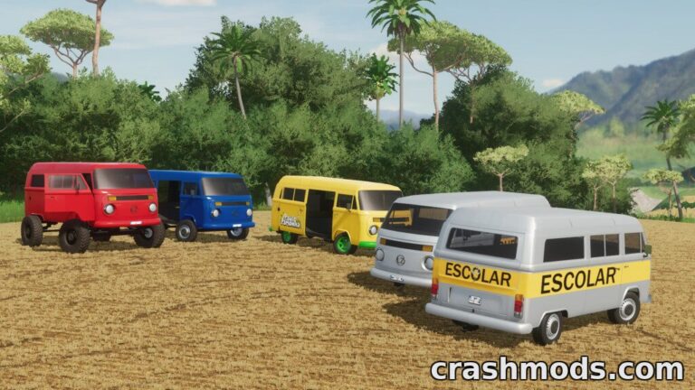 Kombi – Famous 70 HP Van Farming Simulator 22 mod screenshot