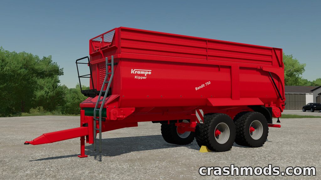 Krampe Bandit 750 – 45,000 l Tipper – screenshot 5