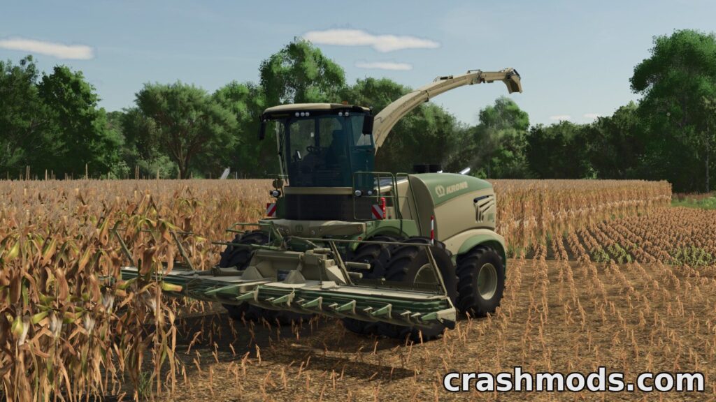 Krone BigX 1180 Pack – 1156 hp Forage Harvester Set Farming Simulator 25 mod screenshot