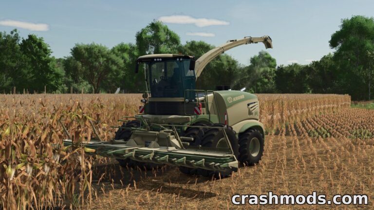 Krone BigX 1180 Pack – 1156 hp Forage Harvester Set Farming Simulator 25 mod screenshot