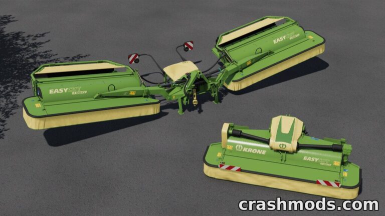 Krone EasyCut Pack – 10.1 m Triple Mower Combination Farming Simulator 22 mod screenshot