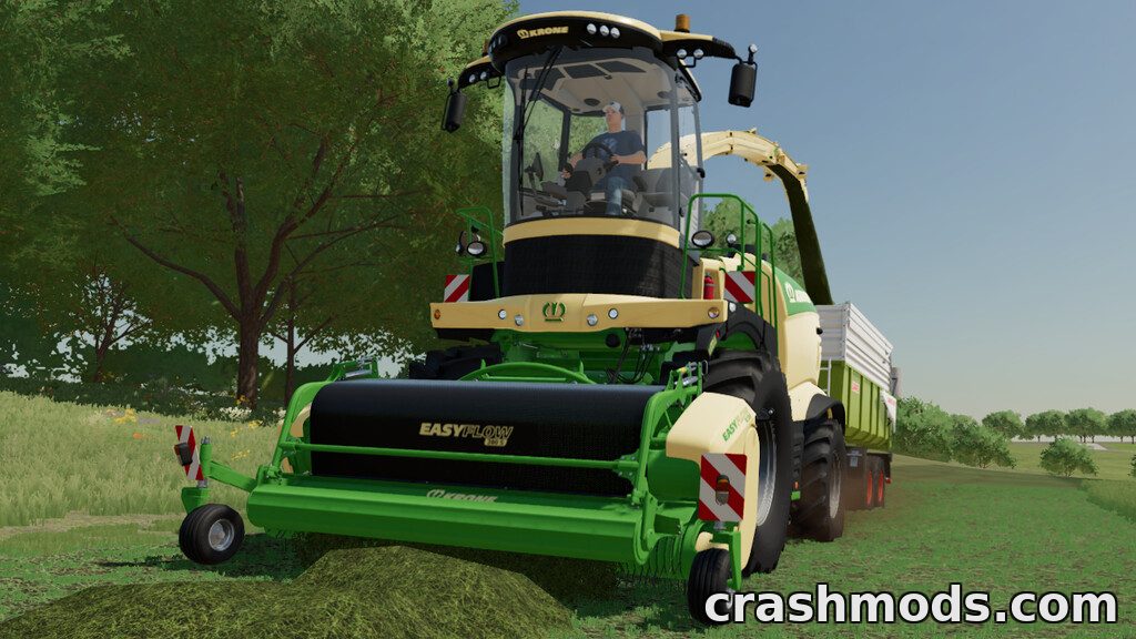 Krone EasyFlow 380 S – 3.8m Pick-Up Header – screenshot 3