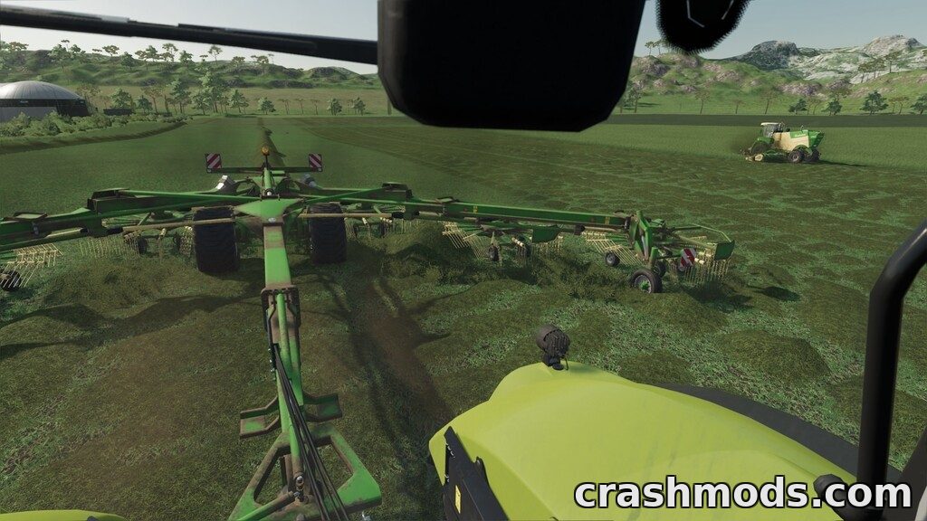Krone Swadro 2000 – 19 m Windrower – screenshot 2