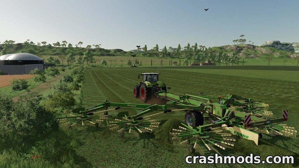 Krone Swadro 2000 – 19 m Windrower – screenshot 4