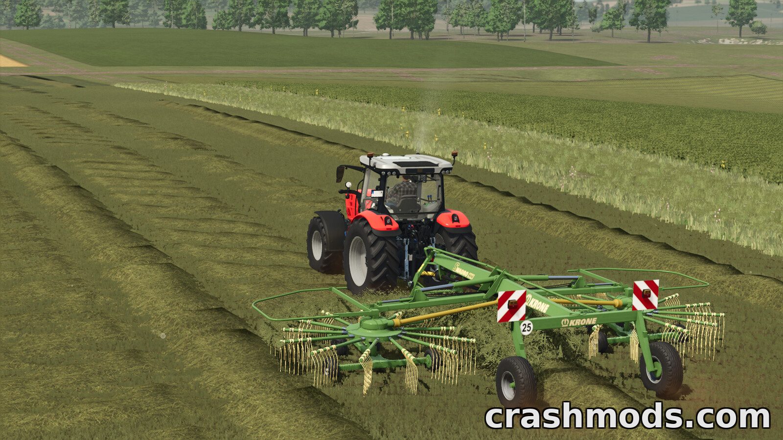 Krone Swadro 900 – 9 m Grass Windrower – screenshot 2