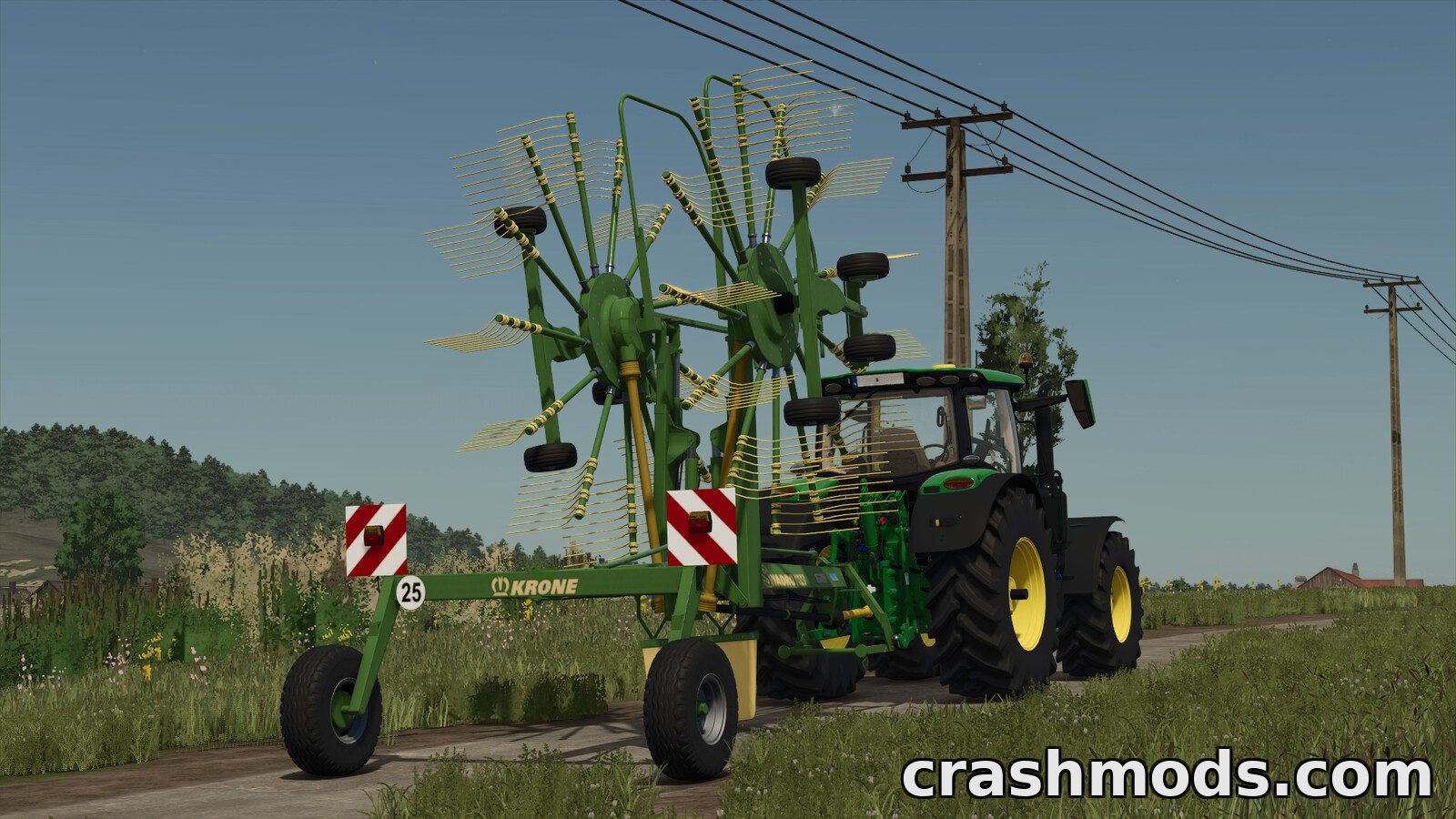 Krone Swadro 900 – 9 m Grass Windrower – screenshot 3
