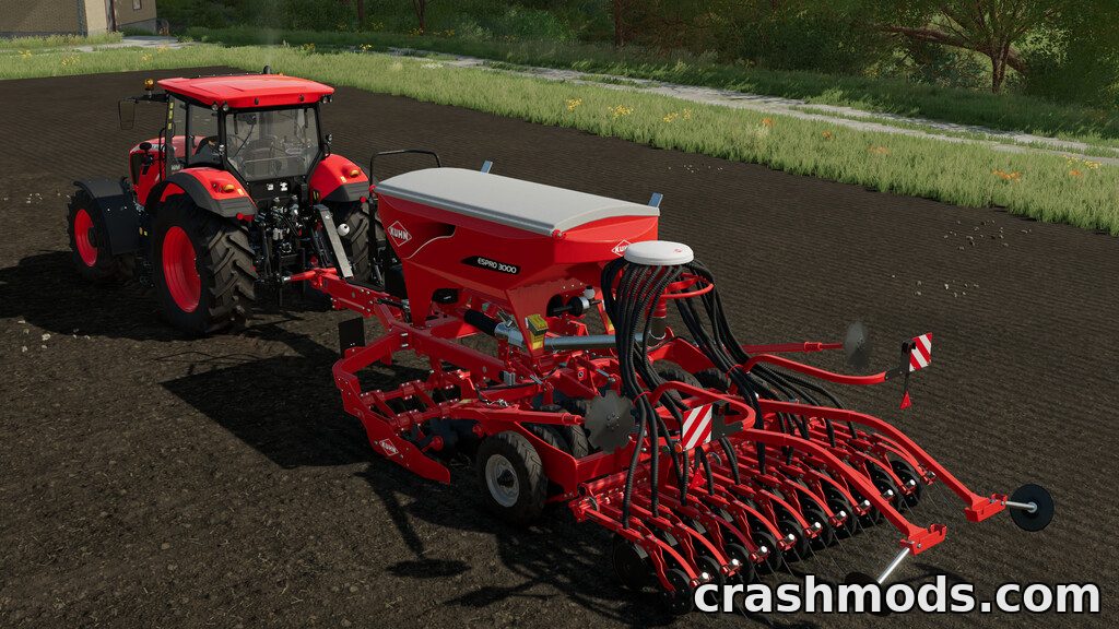 Kuhn Espro 3000 – 3m Seeder with 2,500 l Hopper Farming Simulator 22 mod screenshot